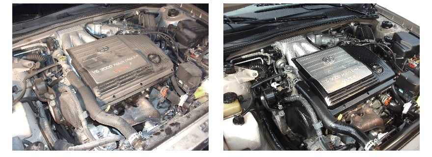 Before and After Engine Before and After Engine
